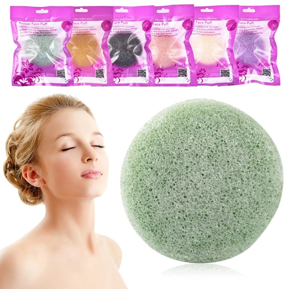 Konjac face sponge