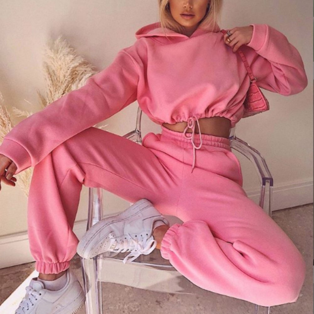 Two-piece sweatsuit set